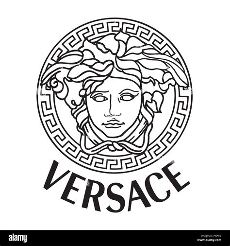 simbolo della versace|versace symbol medusa.